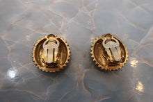 Load image into Gallery viewer, CHANEL CC mark Round earring Gold plate Gold Earring 500110054
