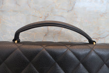 將圖片載入圖庫檢視器 CHANEL/シャネル マトラッセハンドバッグ キャビアスキン ブラック/ゴールド金具 ハンドバッグ 700070038
