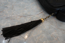 Load image into Gallery viewer, CHANEL Matelasse Fringe shoulder bag Lambskin Black/Gold hadware Shoulder bag 600020144
