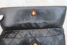 Load image into Gallery viewer, CHANEL Matelasse Fringe shoulder bag Lambskin Black/Gold hadware Shoulder bag 600020144
