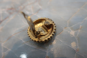 CHANEL/香奈儿 经典双C 圆形 耳夹 镀金 Gold(金色) 耳夹 500110054