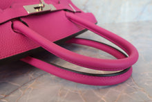 Load image into Gallery viewer, HERMES BIRKIN 30 Togo leather Rose purple A Engraving Hand bag 600080127
