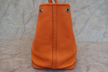 画像をギャラリービューアに読み込む, HERMES／エルメス ガーデンパーティPM ネゴンダ オレンジ □O刻印 トートバッグ 700120170
