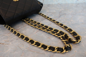 CHANEL/シャネル マトラッセチェーンリュック ラムスキン ブラック/ゴールド金具 リュック 700080061