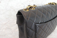 将图片加载到图库查看器，CHANEL/香奈儿 中号CF 单盖包 链条包 羊皮 Black/Gold hadware(黑色/金色金属) 肩背包 700060096
