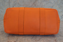 画像をギャラリービューアに読み込む, HERMES／エルメス ガーデンパーティPM ネゴンダ オレンジ □O刻印 トートバッグ 700120170
