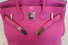 将图片加载到图库查看器，HERMES BIRKIN 30 Togo leather Rose purple A刻印 Hand bag 600080127
