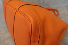 画像をギャラリービューアに読み込む, HERMES／エルメス ガーデンパーティPM ネゴンダ オレンジ □O刻印 トートバッグ 700120170
