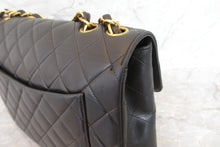 将图片加载到图库查看器，CHANEL/香奈儿 中号CF 单盖包 链条包 羊皮 Black/Gold hadware(黑色/金色金属) 肩背包 700060096
