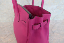 Load image into Gallery viewer, HERMES BIRKIN 30 Togo leather Rose purple A Engraving Hand bag 600080127
