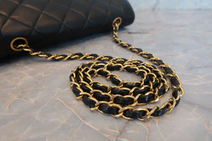 CHANEL/シャネル ダイアナマトラッセチェーンショルダーバッグ ラムスキン ブラック/ゴールド金具 ショルダーバッグ 700090098