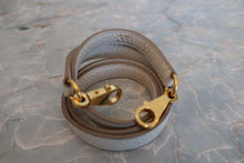 将图片加载到图库查看器，HERMES／BOLIDE 31 Clemence leather Craie A刻印 Shoulder bag 800030210
