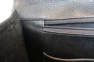 CHANEL/シャネル マトラッセハンドバッグ キャビアスキン ブラック/ゴールド金具 ハンドバッグ 700070038