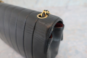 CHANEL Mademoiselle Single flap chain shoulder bag Lambskin Black/Gold hadware Shoulder bag 600040137
