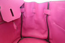 Load image into Gallery viewer, HERMES BIRKIN 30 Togo leather Rose purple A Engraving Hand bag 600080127
