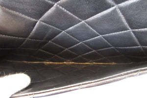 CHANEL/香奈儿 中号CF 单盖包 链条包 羊皮 Black/Gold hadware(黑色/金色金属) 肩背包 700060096