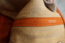 画像をギャラリービューアに読み込む, HERMES／エルメス ガーデンパーティPM ネゴンダ オレンジ □O刻印 トートバッグ 700120170
