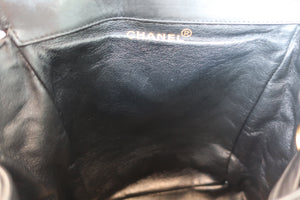 CHANEL/シャネル マトラッセチェーンリュック ラムスキン ブラック/ゴールド金具 リュック 700080061