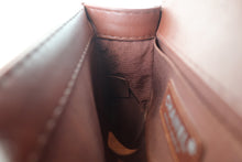 Load image into Gallery viewer, CHANEL Mini LeBOY CHANEL chain shoulder bag Lambskin Brown/Silver hadware Shoulder bag 700120025
