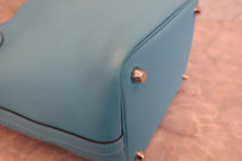 画像をギャラリービューアに読み込む, HERMES／エルメス ピコタンロックＰＭトレサージュ ヴォーエプソン ブルーノール/ゴールド/ルージュクー Y刻印 ハンドバッグ 800010008
