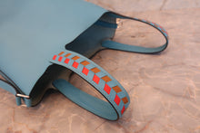 画像をギャラリービューアに読み込む, HERMES／エルメス ピコタンロックＰＭトレサージュ ヴォーエプソン ブルーノール/ゴールド/ルージュクー Y刻印 ハンドバッグ 800010008
