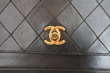將圖片載入圖庫檢視器 CHANEL/シャネル マトラッセＷフラップチェーンショルダーバッグ ラムスキン ブラック/ゴールド金具 ショルダーバッグ 800070122
