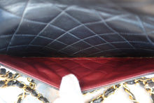 将图片加载到图库查看器，CHANEL/香奈儿 中号CF 单盖包 链条包 羊皮 Black/Gold hardware(黑色/金色金属) 肩背包 800090181
