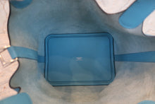 画像をギャラリービューアに読み込む, HERMES／エルメス ピコタンロックＰＭトレサージュ ヴォーエプソン ブルーノール/ゴールド/ルージュクー Y刻印 ハンドバッグ 800010008
