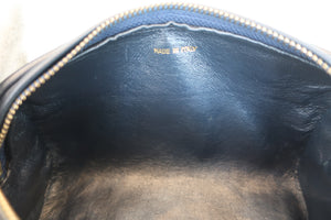 CHANEL/シャネル ココマークフリンジチェーンショルダーバッグ ラムスキン ネイビー/ゴールド金具 ショルダーバッグ 700080071