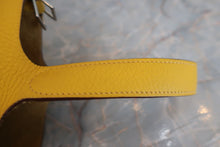 将图片加载到图库查看器，HERMES PICOTIN PM Clemence leather Jaune □G刻印 Hand bag 600070017
