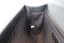 Load image into Gallery viewer, CHANEL LeBOY CHANEL chain shoulder bag Lambskin Black/Goldr hadware Shoulder bag 700090091
