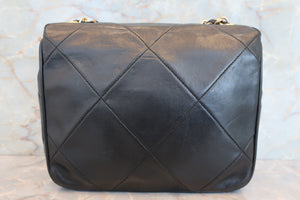 CHANEL/シャネル マトラッセチェーンショルダーバッグ ラムスキン ブラック/ゴールド金具 ショルダーバッグ 70040135