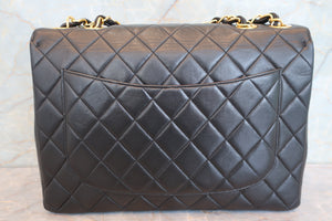 CHANEL/シャネル 中マトラッセシングルフラップチェーンショルダーバッグ ラムスキン ブラック/ゴールド金具 ショルダーバッグ 700090132