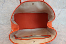 Load image into Gallery viewer, HERMES GARDEN PARTY PM Country leather Capucine T Engraving Tote bag 600040108
