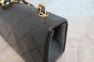 CHANEL/シャネル ミニマトラッセチェーンショルダーバッグ ラムスキン ブラック/ゴールド金具 ショルダーバッグ 700070021