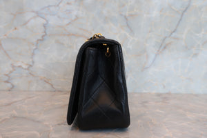 CHANEL/シャネル ミニマトラッセチェーンショルダーバッグ ラムスキン ブラック/ゴールド金具 ショルダーバッグ 700070021