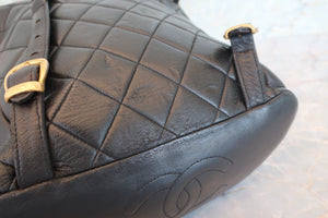 CHANEL/シャネル マトラッセチェーンリュック ラムスキン ブラック/ゴールド金具 リュック 700080063