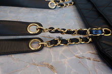 將圖片載入圖庫檢視器 CHANEL/シャネル マトラッセチェーントートバッグ ラムスキン ブラック/ゴールド金具 トートバッグ 800090233
