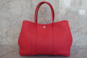 HERMES GARDEN PARTY PM Negonda leather Bougainvillier T刻印 Tote bag 600080120