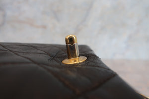 CHANEL/シャネル ミニマトラッセチェーンショルダーバッグ ラムスキン ブラック/ゴールド金具 ショルダーバッグ 700070021