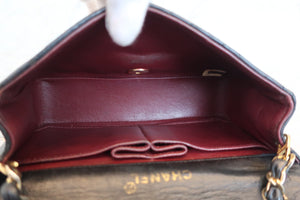 CHANEL/シャネル ミニマトラッセチェーンショルダーバッグ ラムスキン ブラック/ゴールド金具 ショルダーバッグ 700070021
