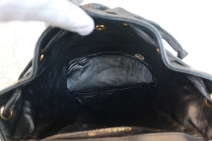 CHANEL/シャネル マトラッセチェーンリュック ラムスキン ブラック/ゴールド金具 リュック 700080063