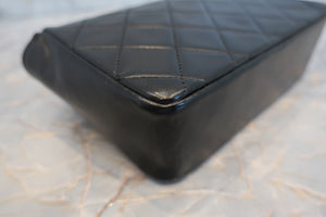 CHANEL/シャネル ミニマトラッセチェーンショルダーバッグ ラムスキン ブラック/ゴールド金具 ショルダーバッグ 700020080