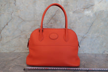 画像をギャラリービューアに読み込む, HERMES／エルメス ボリード27 ヴォースイフト オレンジポピー X刻印 ショルダーバッグ 700120008
