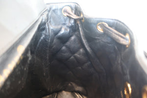 CHANEL/シャネル マトラッセチェーンリュック ラムスキン ブラック/ゴールド金具 リュック 700080063