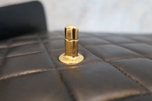 画像をギャラリービューアに読み込む, CHANEL/シャネル 中マトラッセシングルフラップチェーンショルダーバッグ ラムスキン ブラック/ゴールド金具 ショルダーバッグ 700100161
