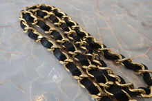 画像をギャラリービューアに読み込む, CHANEL/シャネル パリ限定ミニマトラッセダブルフラップチェーンショルダーバッグ ラムスキン ブラック/ゴールド金具 ショルダーバッグ 800030163
