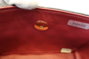 CHANEL/シャネル ミニマトラッセチェーンショルダーバッグ ラムスキン ブラック/ゴールド金具 ショルダーバッグ 700020080