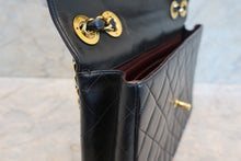 画像をギャラリービューアに読み込む, CHANEL/シャネル 中マトラッセシングルフラップチェーンショルダーバッグ ラムスキン ブラック/ゴールド金具 ショルダーバッグ 700100161
