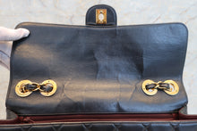 画像をギャラリービューアに読み込む, CHANEL/シャネル 中マトラッセシングルフラップチェーンショルダーバッグ ラムスキン ブラック/ゴールド金具 ショルダーバッグ 700100161
